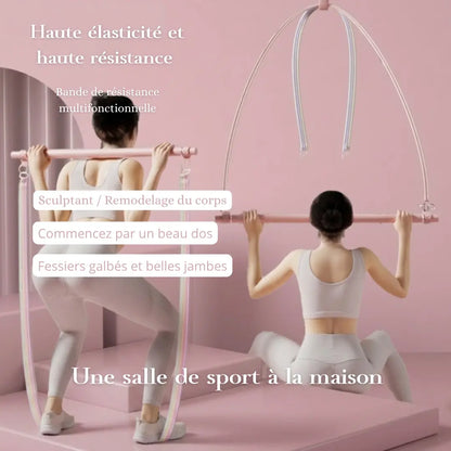 Kit de Fitness Pilates Complet – Bandes de Résistance & Accessoires
