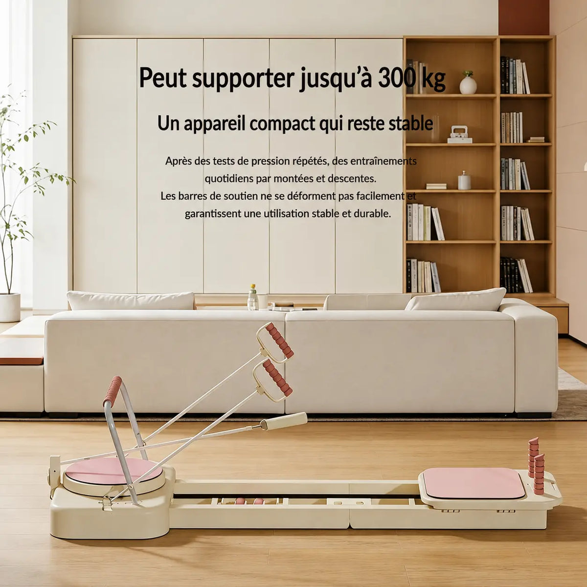 Pilates Reformer Pro – Le Studio de Pilates Professionnel, Pliable et Compact