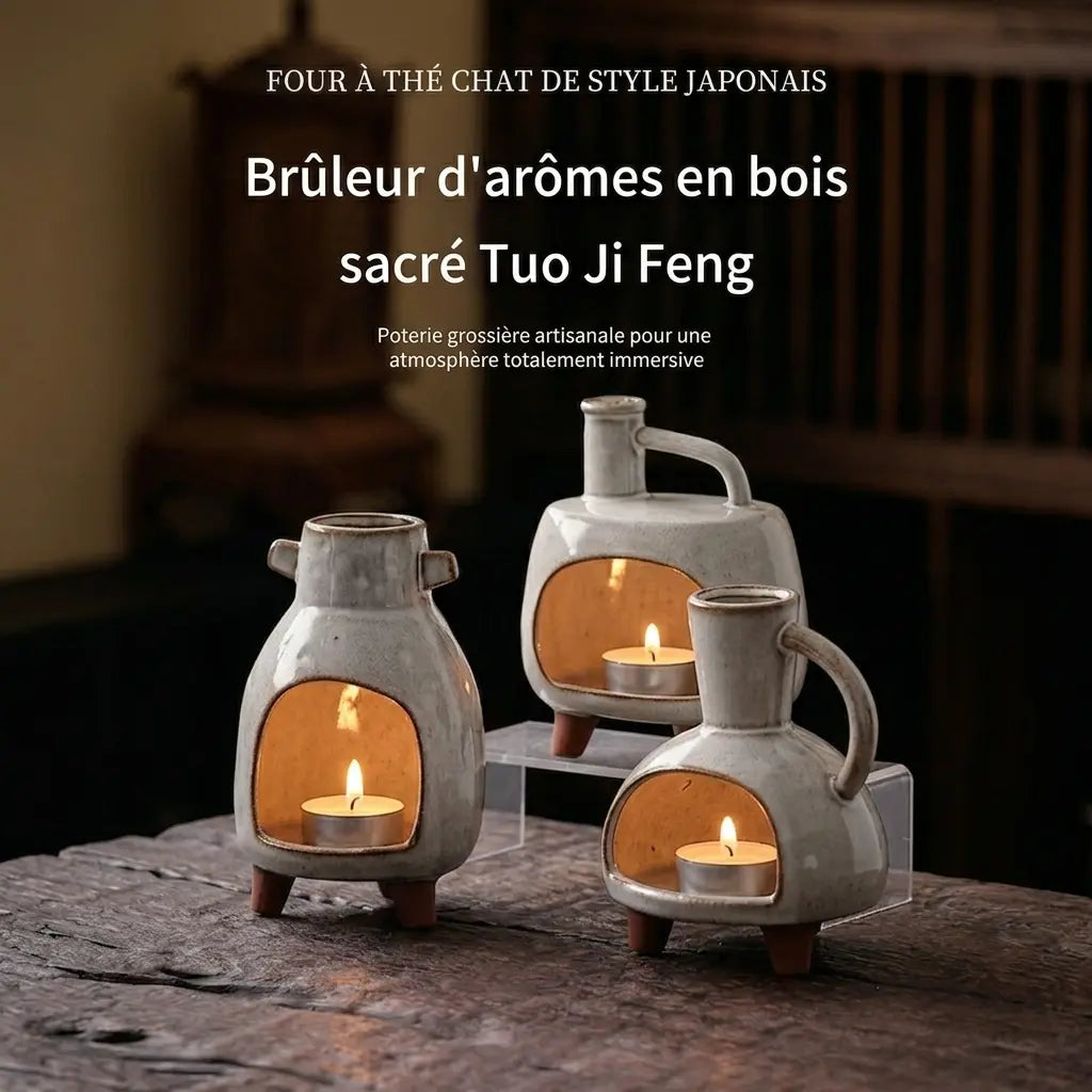 Brûle-Encens Céramique — Style Méditerranéen