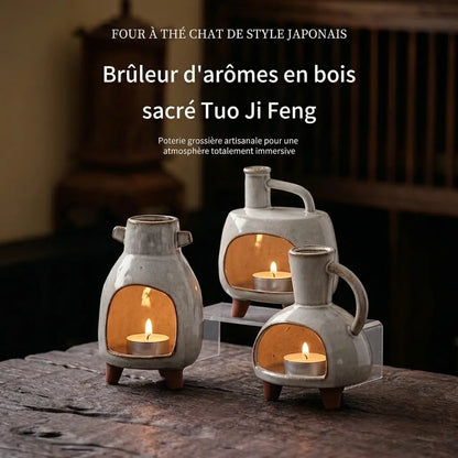 Brûle-Encens Céramique — Style Méditerranéen